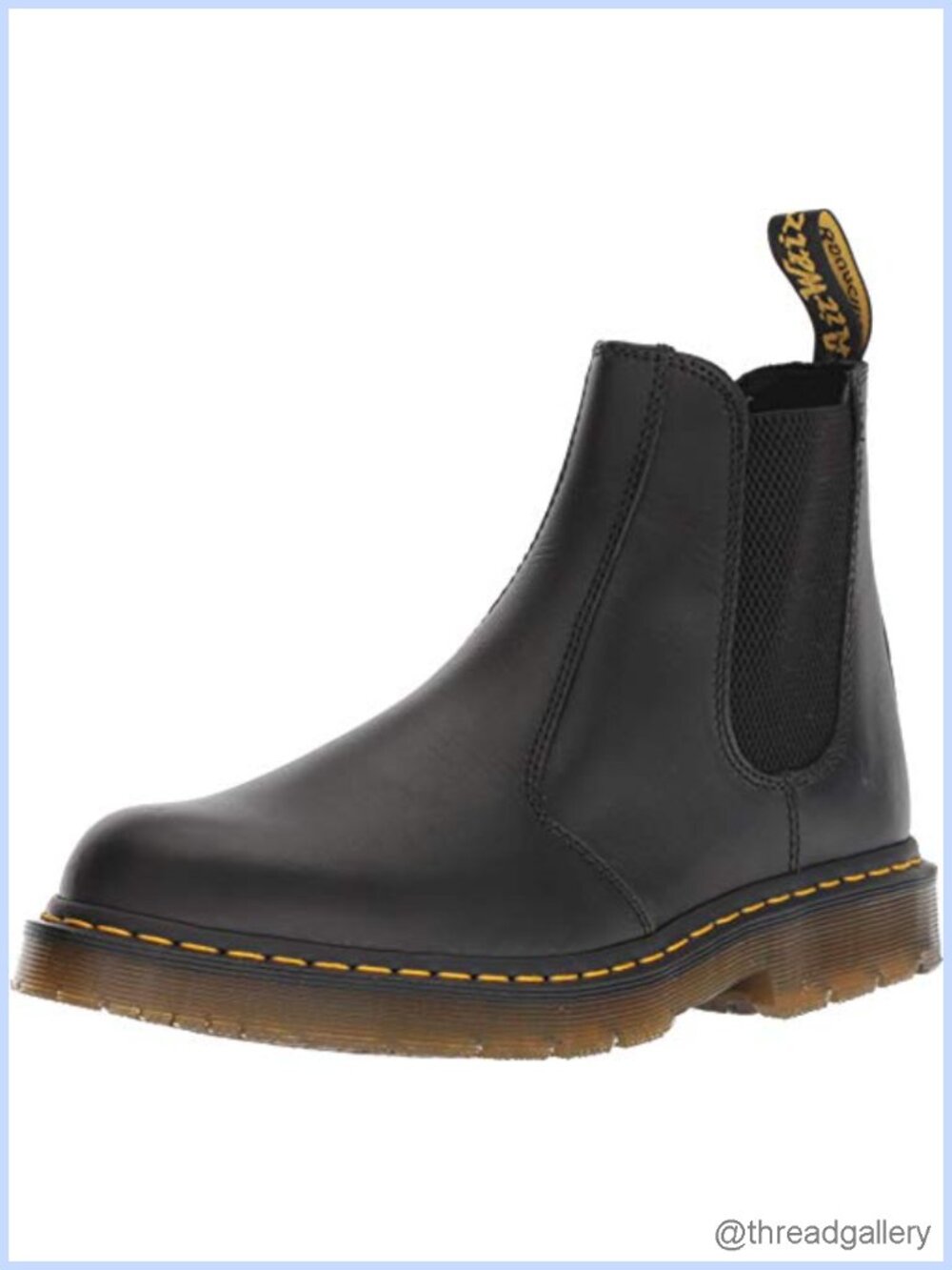 Slip Resistant Leather Chelsea Work Boots Ankle Soft Toe Memory Foam